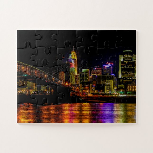 Puzzle Colorida Cincinnati (Horizontal)