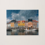 Puzzle Colorida costa de Nyhavn en Copenhague Dinamarca<br><div class="desc">Este impresionante rompecabezas temático de la ciudad cuenta con la hermosa orilla del canal de Nyhavn en Dinamarca. #nyhavn #jigsawpuzzle</div>