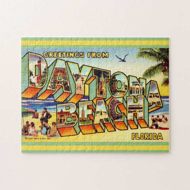 Puzzle Colorida Daytona Beach 11x14 (Horizontal)