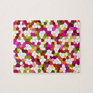 Puzzle Colorida y moderna tendencia