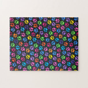 Puzzle Coloridas Paws