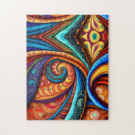 Puzzle Coloridas Y Vivas Bañeras