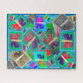 Puzzle Colorido Desafío de la Mariposa |