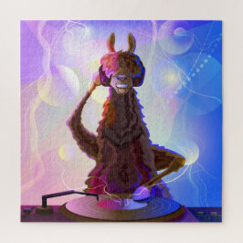 Puzzle Colorido Dj Llama