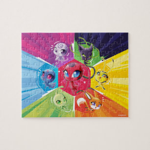 Puzzle Colorido Kwamis