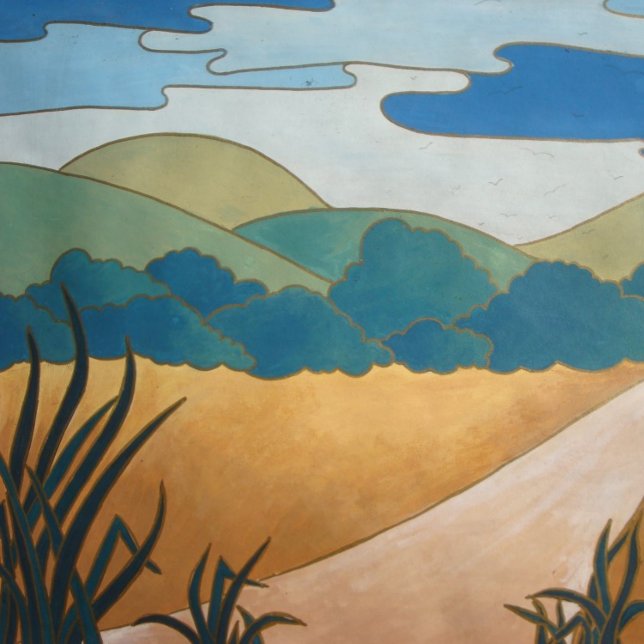 Puzzle colorido paisaje abstracto contemporáneo (Subido por el creador)