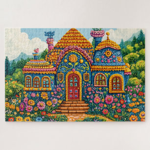 Puzzle Colorido Sencillo Rústico Moderno Genial