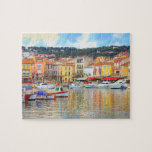 Puzzle Coloridos edificios costeros barcos Marsella Franc<br><div class="desc">Este pintoresco rompecabezas presenta el colorido y antiguo puerto de trabajo costero de Cassis,  Francia. ofrece juegos.</div>