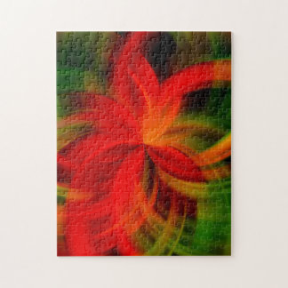Puzzle Coloridos Swirls Resumen Arte