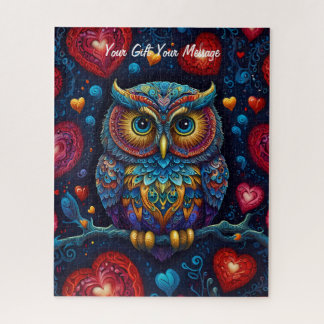 Puzzle Colourful Owl
