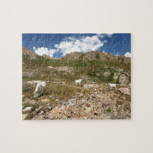 Puzzle Columbine Lake Mountain Goats - Colorado