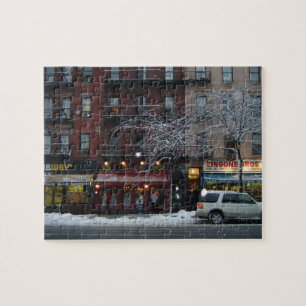 Puzzle Columbus Avenue Upper West Side New York Snow NYC