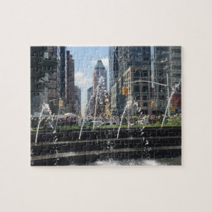Puzzle Columbus Circle Architecture New York City NYC