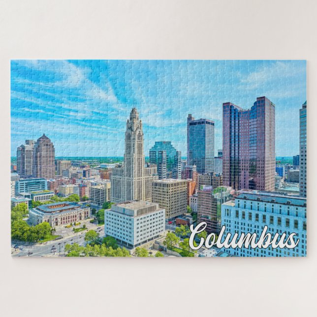 Puzzle Columbus, Ohio, Estados Unidos (Horizontal)