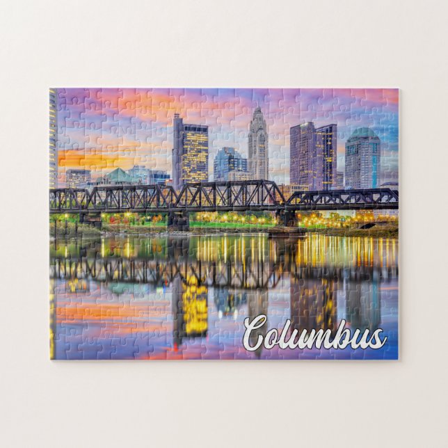 Puzzle Columbus, Ohio, Estados Unidos (Horizontal)