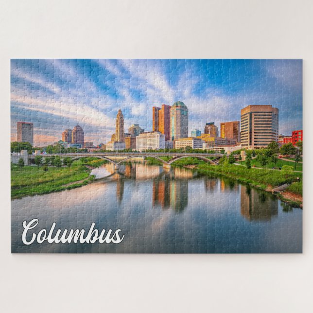 Puzzle Columbus, Ohio, Estados Unidos (Horizontal)