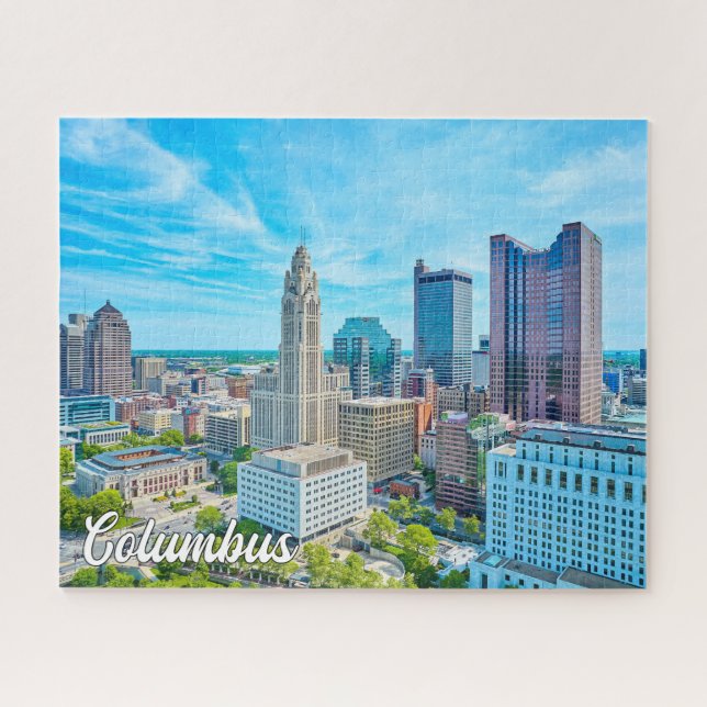 Puzzle Columbus, Ohio, Estados Unidos (Horizontal)
