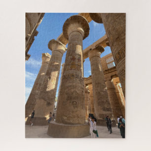 Puzzle Columnas de Karnak Temple Luxor Egipto