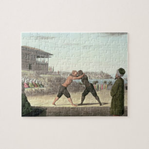 Puzzle Combate de lucha, Constantinopla (w/c en el papel)