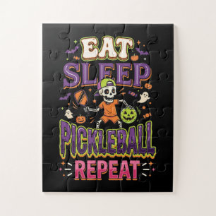 Puzzle Come Repite Pickleball Duerme Repite Pickleball