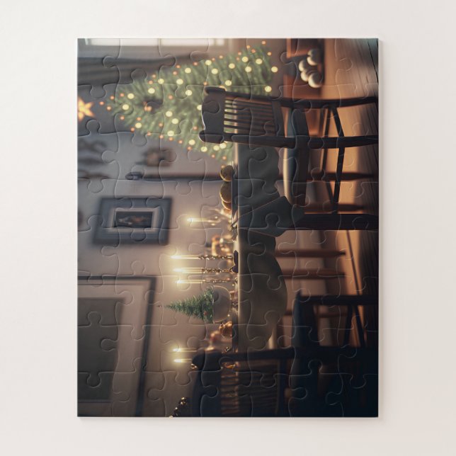 Puzzle Comedor de navidades (Vertical)