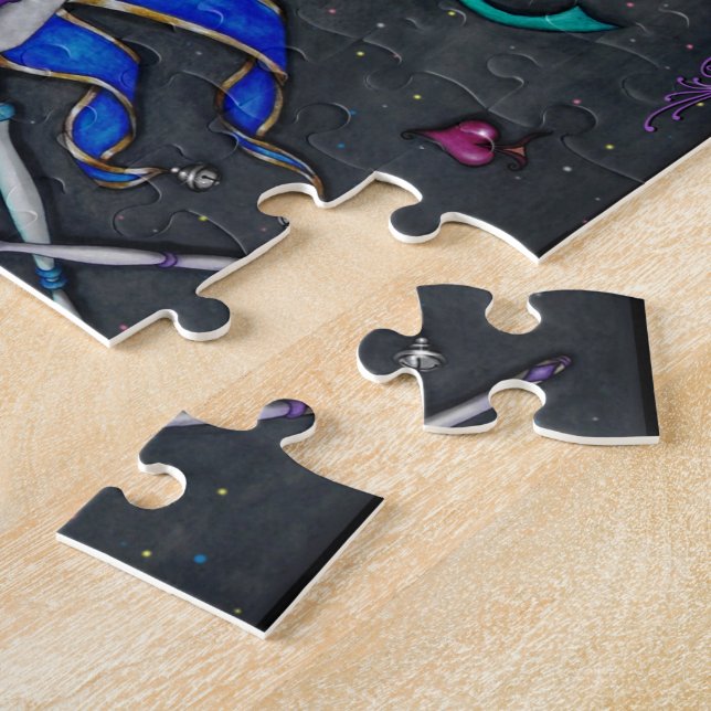 Puzzle Comedy/Tragedy Jester Masks (Lado)