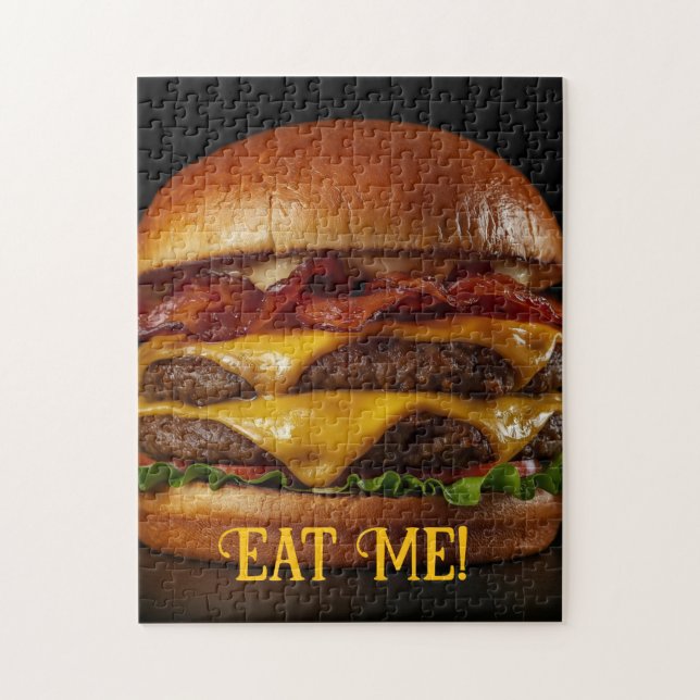 Puzzle Cómeme – Hamburguesa definitiva (Vertical)