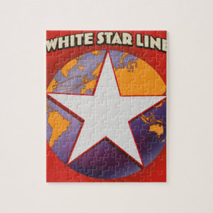 Puzzle Comercial de cruceros de línea White Star. Jigsaw