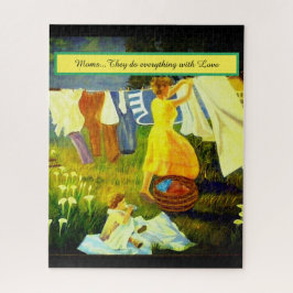 Puzzle Comercios de mamás