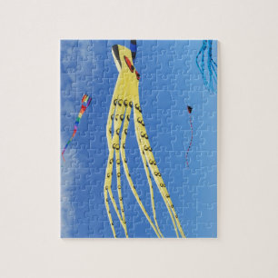 Puzzle Cometa amarilla del pulpo