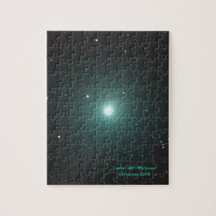 Puzzle Cometa de Navidades verdes 46P/Wirtanen