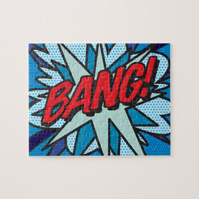 Puzzle Cómic Book Pop Art BANG (Horizontal)