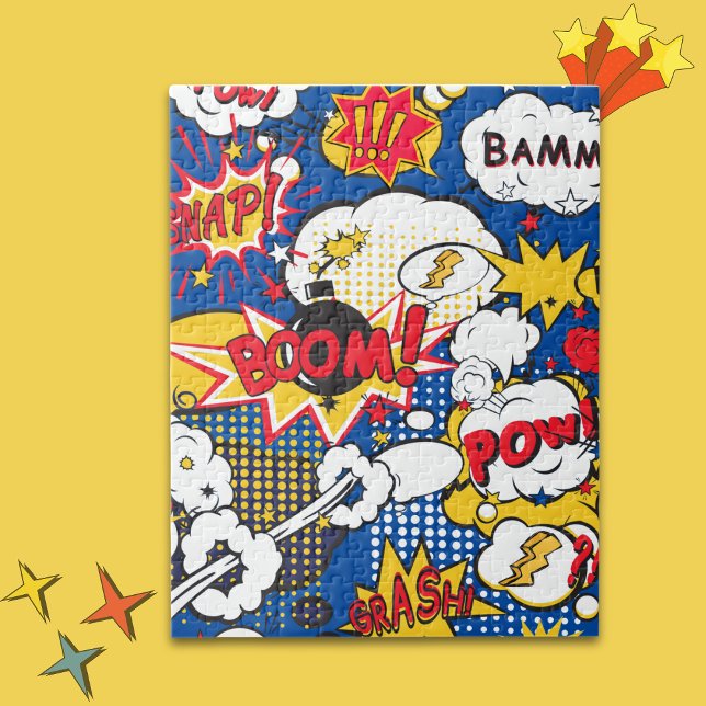 Puzzle Comic Book Superhero  (Subido por el creador)