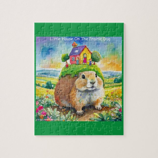 Puzzle Comic de Rick London Prairie Dog Life (Vertical)