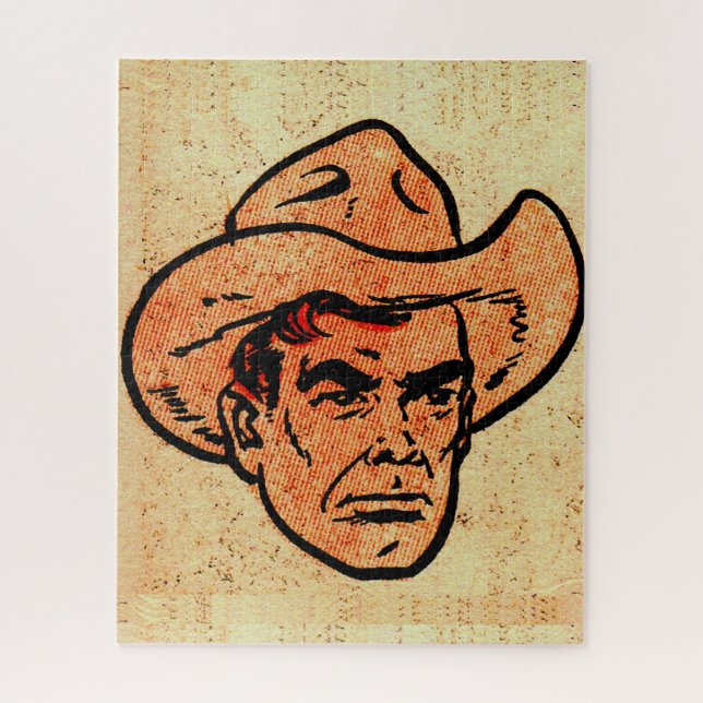 Puzzle Comics de Billy the Kid (Reino Unido) de 1955 (Vertical)