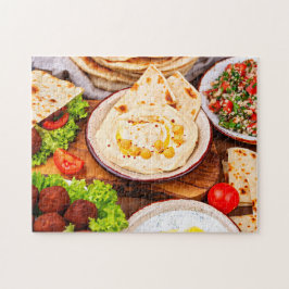 Puzzle Comida árabe del Medio Oriente