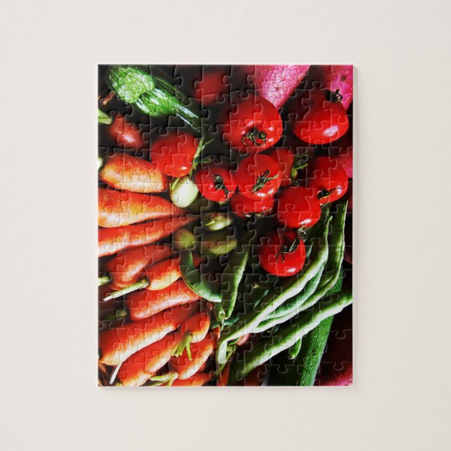 Puzzle Comida de huerto (Vertical)