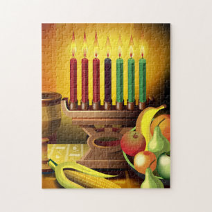 Puzzle Comida de Kwanzaa