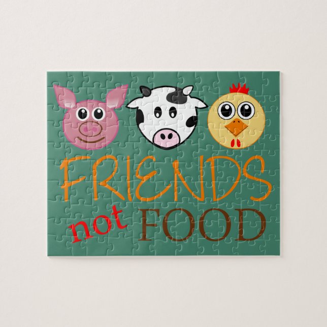 Puzzle Comida de los amigos no (Horizontal)