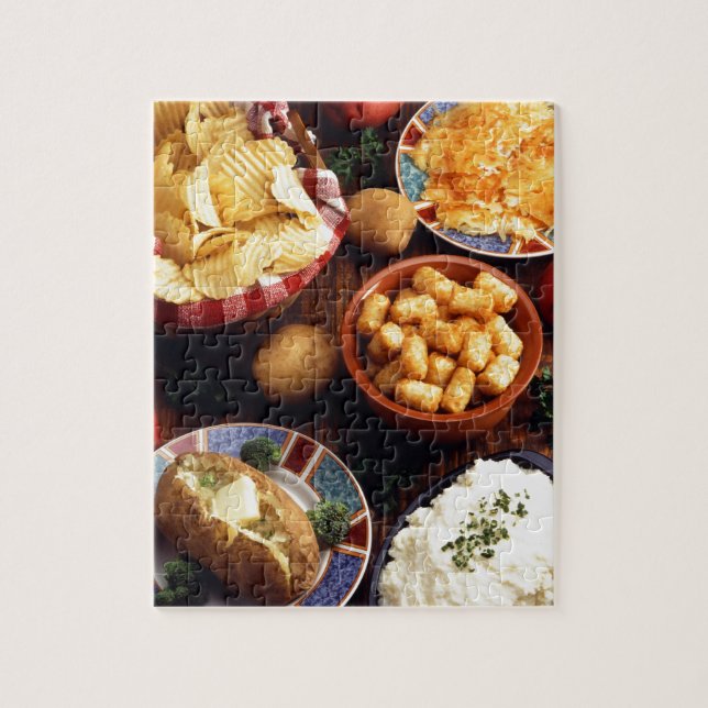 Puzzle Comidas de la patata (Vertical)