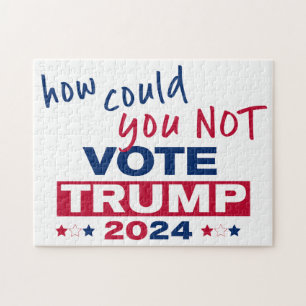 Puzzle ¿Cómo PUEDE NO Votar a TRUMP 2024?