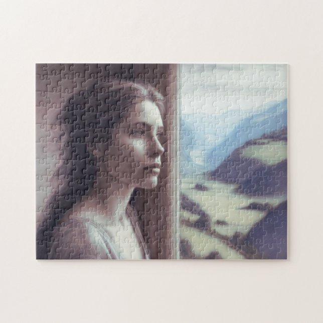 Puzzle 'Como un audaz observador en trance' (Horizontal)