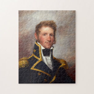 Puzzle Comodoro Thomas Macdonough por Gilbert Stuart