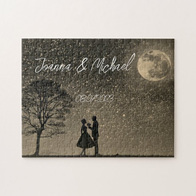 Puzzle Compañeros de alma te amo Propuesta romántico Jigs (Horizontal)