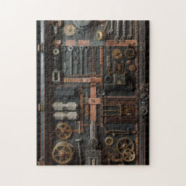Puzzle Compleja caja de herramientas steampunk