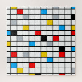 Puzzle Composición Minimalista geométrica mondrica modern
