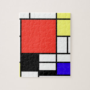 Puzzle Composición, Mondriaan