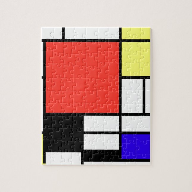 Puzzle Composición, Mondriaan (Vertical)