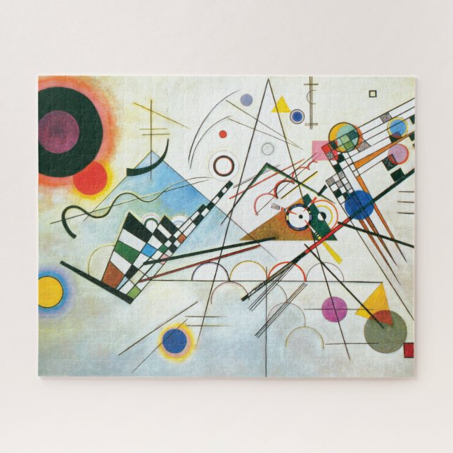 Puzzle Composición VIII por Wassily Kandinsky (Horizontal)