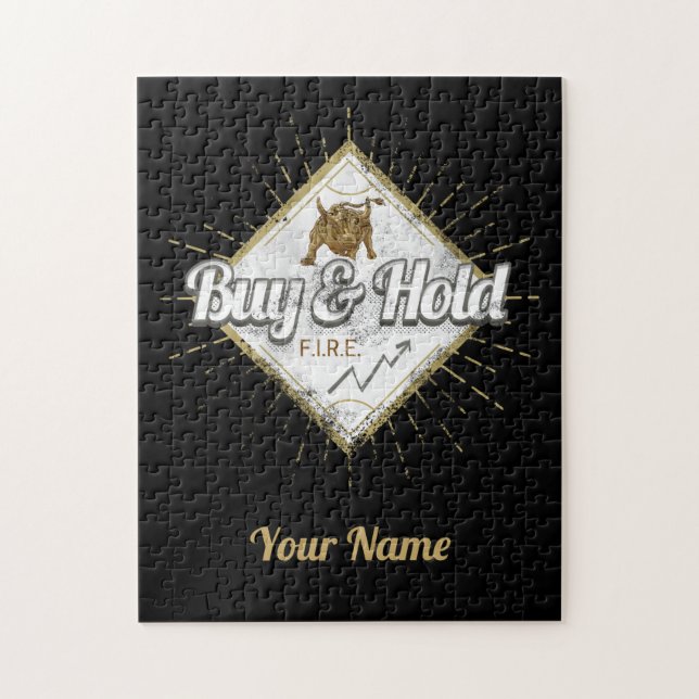 Puzzle Comprar y retener el Bull de comerciante compra el (Vertical)